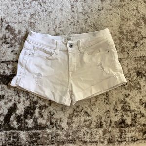White shorts